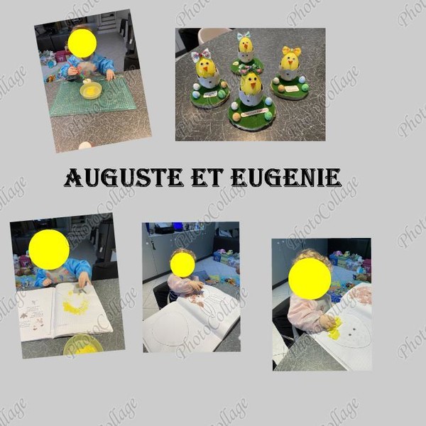 Poussin dans sa coquille